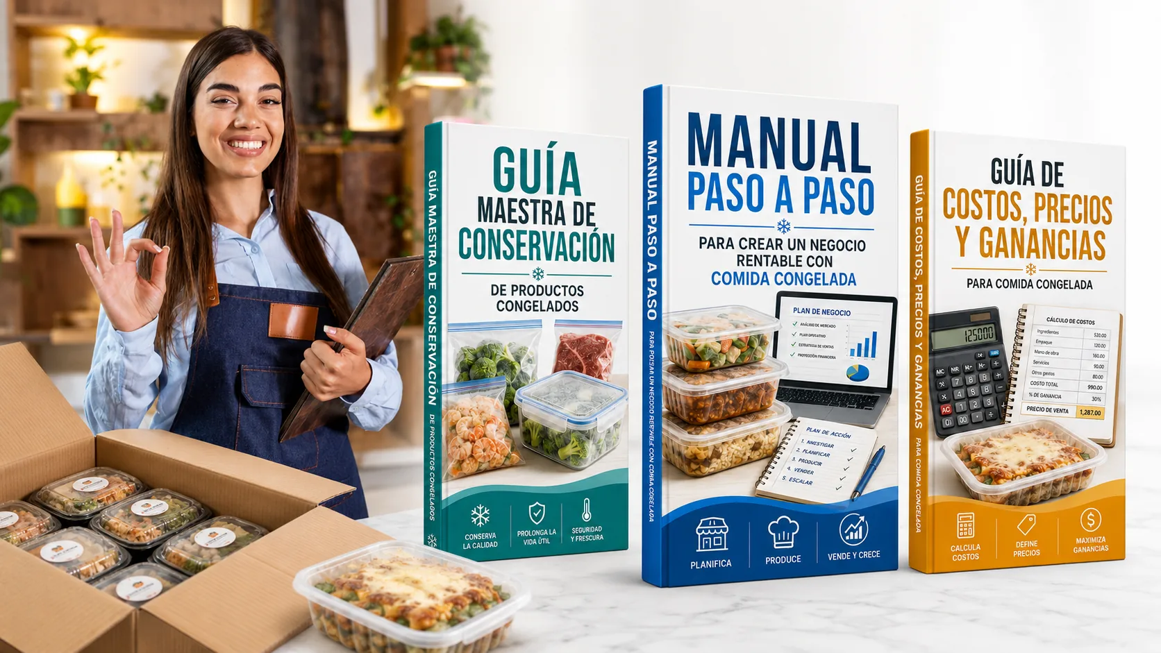 Manuales de negocio: conservación, paso a paso y costos, precios y ganancias