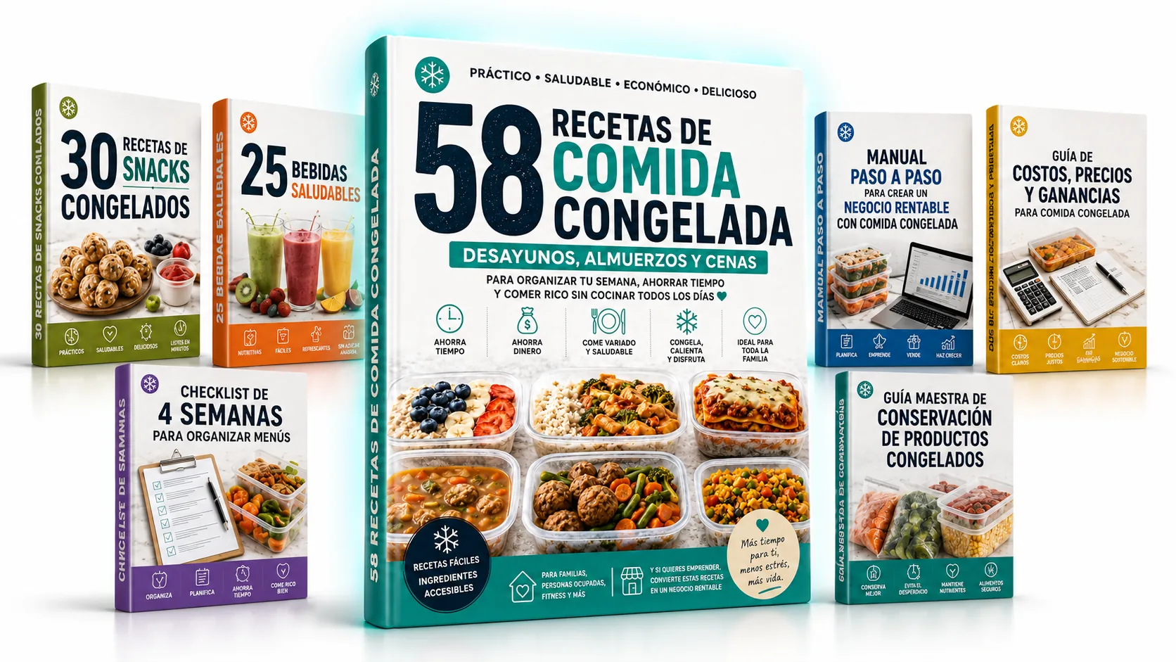 Pack completo con guía principal y 6 bonos digitales